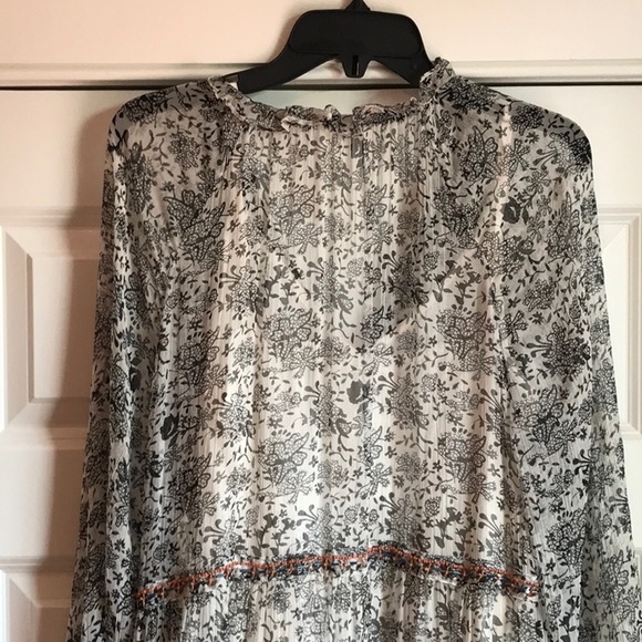 Romilly Tiered maxi dress Anthropologie size large - Picture 11 of 11